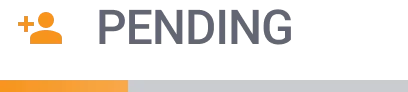 Pending status